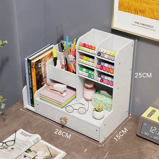 The "Mark Your Territory" Pen & Pencil Mansion – Where Your Desk Supplies Go to Chill and Get Organized!